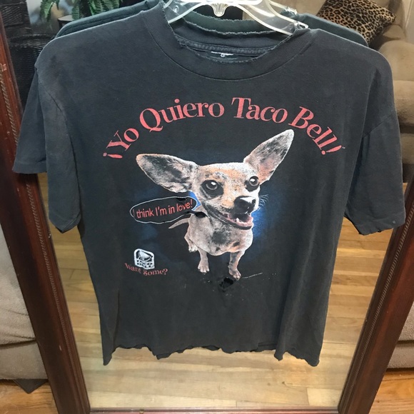 Vintage Other - VINTAGE 1998 TACO BELL DISTRESSED TEE